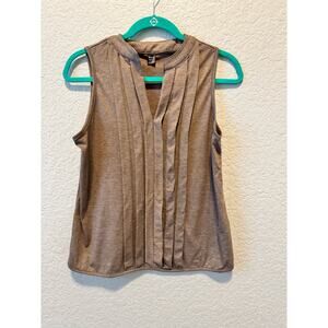 Women's Salanta Sleeveless Beige Top Size M